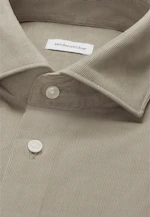Regular Chemise décontractée Uni in Vert |  Seidensticker Onlineshop