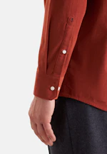 Regular Chemise décontractée Uni in Orange |  Seidensticker Onlineshop
