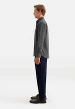 Regular Chemise décontractée Uni in Gris |  Seidensticker Onlineshop