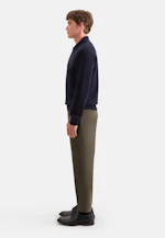 Collar Pullover Uni in Dunkelblau |  Seidensticker Onlineshop