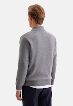 Regular Pullover Uni in Grau |  Seidensticker Onlineshop