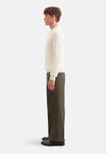 Regular Pullover Struktur in Ecru |  Seidensticker Onlineshop
