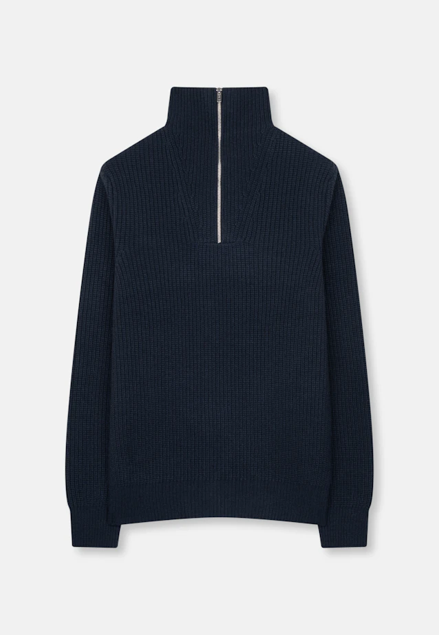 Regular Troyer Uni in Dunkelblau |  Seidensticker Onlineshop