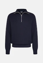 Regular Troyer Uni in Dunkelblau |  Seidensticker Onlineshop