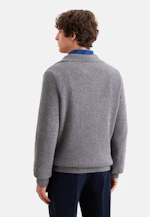 Stand Up Collar Troyer Uni in Grey |  Seidensticker Onlineshop