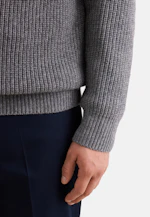 Stand Up Collar Troyer Uni in Grey |  Seidensticker Onlineshop