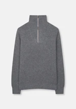 Stand Up Collar Troyer Uni in Grey |  Seidensticker Onlineshop