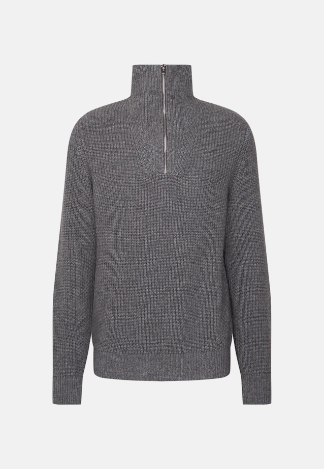 Regular Troyer Uni in Grau |  Seidensticker Onlineshop