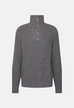Stand Up Collar Troyer Uni in Grey |  Seidensticker Onlineshop