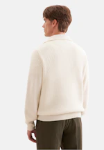 Regular Troyer Uni in Ecru |  Seidensticker Onlineshop