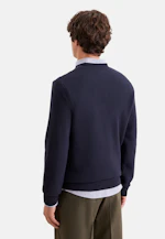 Regular Pullover Uni in Dunkelblau |  Seidensticker Onlineshop