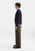 Regular Pullover Uni in Dunkelblau |  Seidensticker Onlineshop