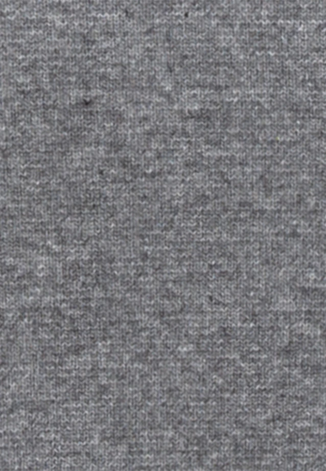 Regular Pullover Uni in Grau |  Seidensticker Onlineshop