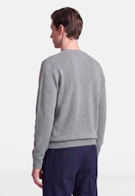Regular Pullover Uni in Grau |  Seidensticker Onlineshop