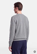 Regular Pull-over Uni in Gris |  Seidensticker Onlineshop