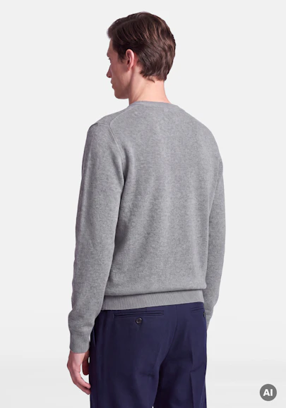 Regular Pullover Uni in Grau | Seidensticker Onlineshop