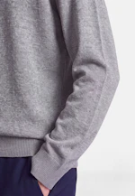 Regular Pullover Uni in Grau |  Seidensticker Onlineshop
