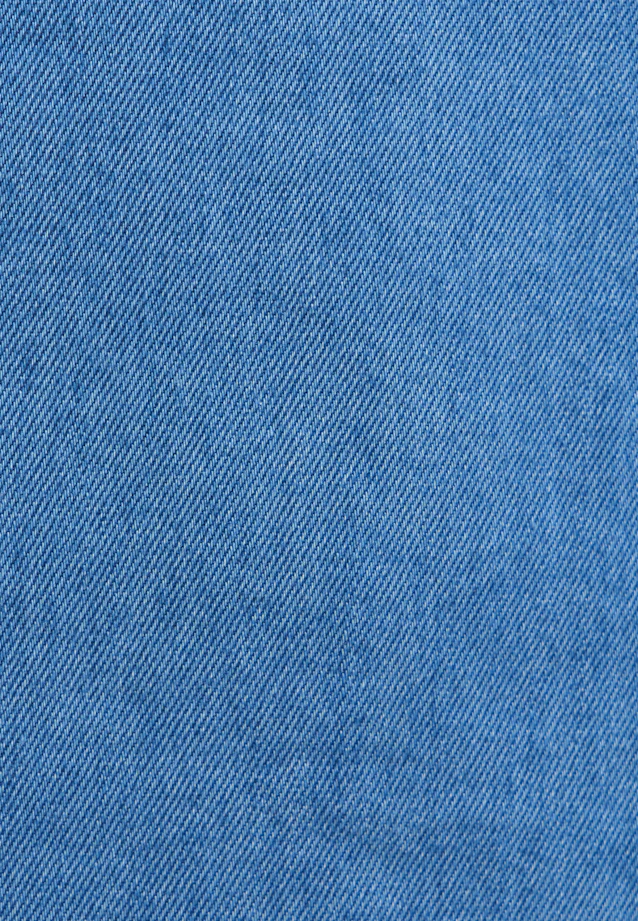 Shaped Denimhemd Denim in Mittelblau |  Seidensticker Onlineshop