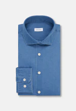 Shaped Denimhemd Denim in Mittelblau |  Seidensticker Onlineshop