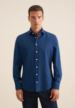 Shaped Denimhemd Denim in Dunkelblau |  Seidensticker Onlineshop