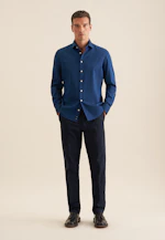 Shaped Denimhemd Denim in Dunkelblau |  Seidensticker Onlineshop
