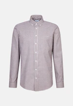Regular Flanellhemd Karo in Rot |  Seidensticker Onlineshop