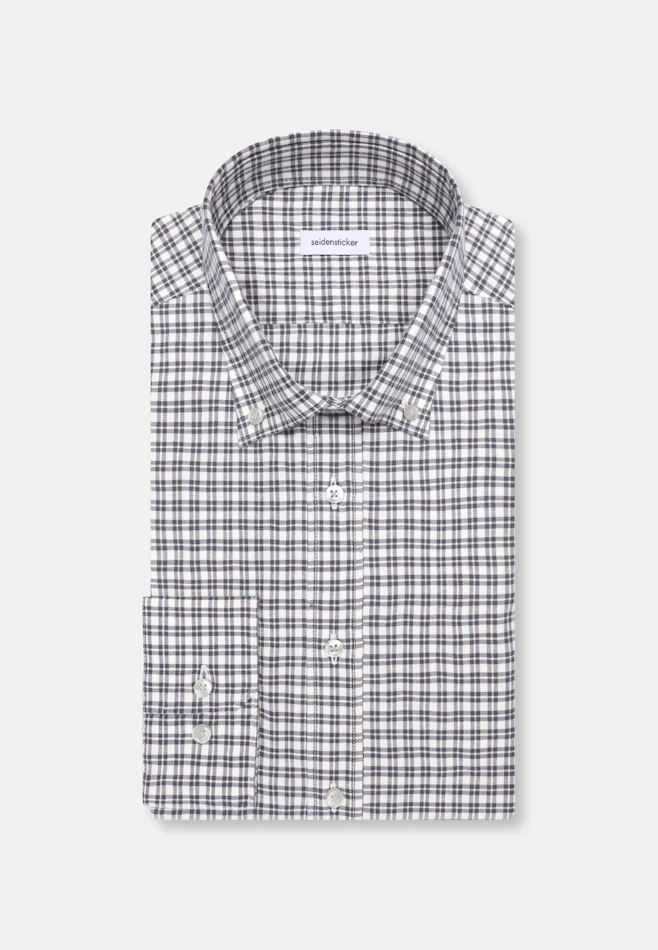 Regular Flannel shirt Check in Grün | Seidensticker online shop