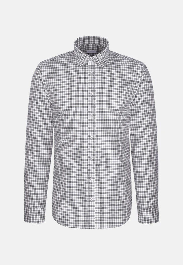 Slim Flanellhemd Karo in Grün |  Seidensticker Onlineshop