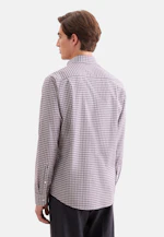 Comfort Flanellhemd Karo in Rot |  Seidensticker Onlineshop