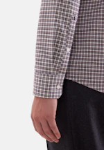 Comfort Flanellhemd Karo in Rot |  Seidensticker Onlineshop