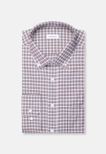 Comfort Flanellhemd Karo in Rot |  Seidensticker Onlineshop