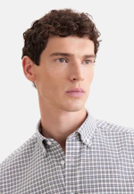 Comfort Flanellhemd Karo in Grün |  Seidensticker Onlineshop