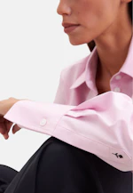 Hemdbluse regular fit aus Cotton Satin Stretch in Rosa |  Seidensticker Onlineshop