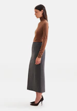 THE ESSENTIAL Fine-Knit Turtleneck Sweater with Silk in Braun |  Seidensticker Onlineshop