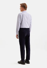 Regular Pantalon en velours côtelé Corduroy in Bleu Foncé |  Seidensticker Onlineshop