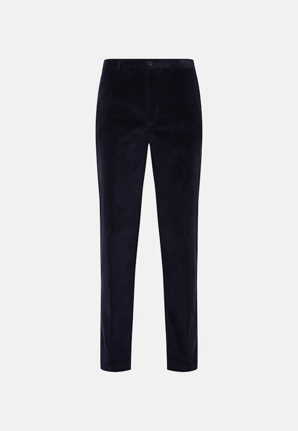 Regular Cordhose Kord in Dunkelblau |  Seidensticker Onlineshop