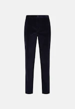 Regular Pantalon en velours côtelé Corduroy in Bleu Foncé |  Seidensticker Onlineshop