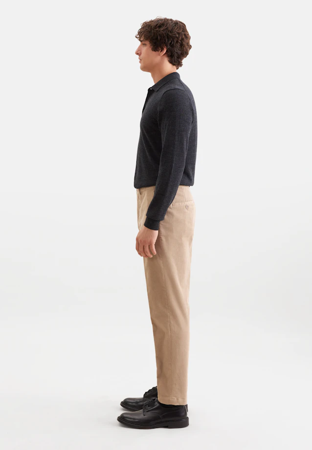 Regular Cordhose Kord in Beige |  Seidensticker Onlineshop