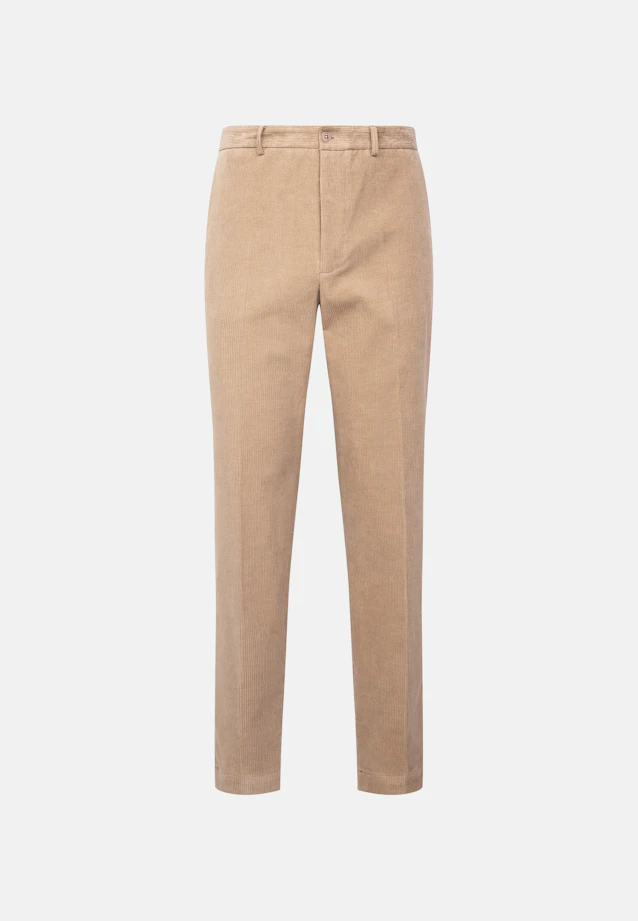 Regular Pantalon en velours côtelé Corduroy in Beige |  Seidensticker Onlineshop
