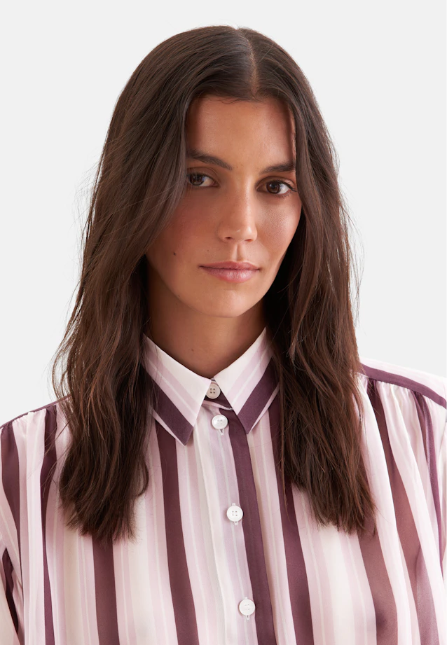 Shirt blouse with volume sleeves in Rot |  Seidensticker Onlineshop