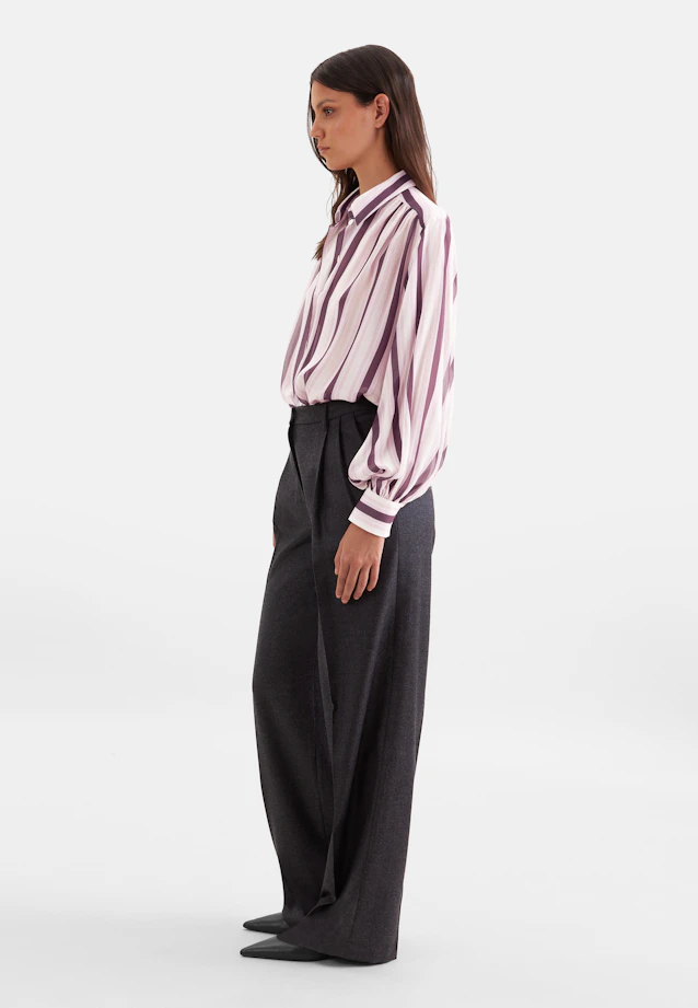 Shirt blouse with volume sleeves in Rot |  Seidensticker Onlineshop