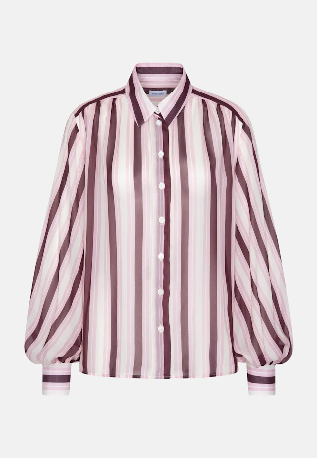Shirt blouse with volume sleeves in Rot |  Seidensticker Onlineshop