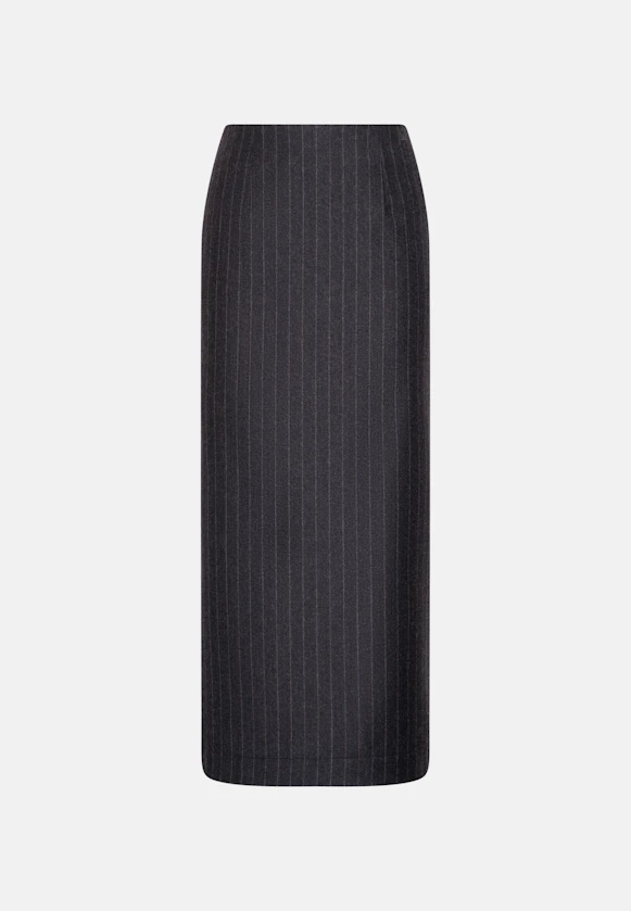 Pencil skirt with polka dot print in Grey |  Seidensticker Onlineshop