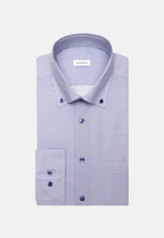 Regular Chemise d'affaires Imprimé in Bleu Moyen |  Seidensticker Onlineshop