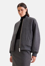 Oversized Blouson in Grau |  Seidensticker Onlineshop