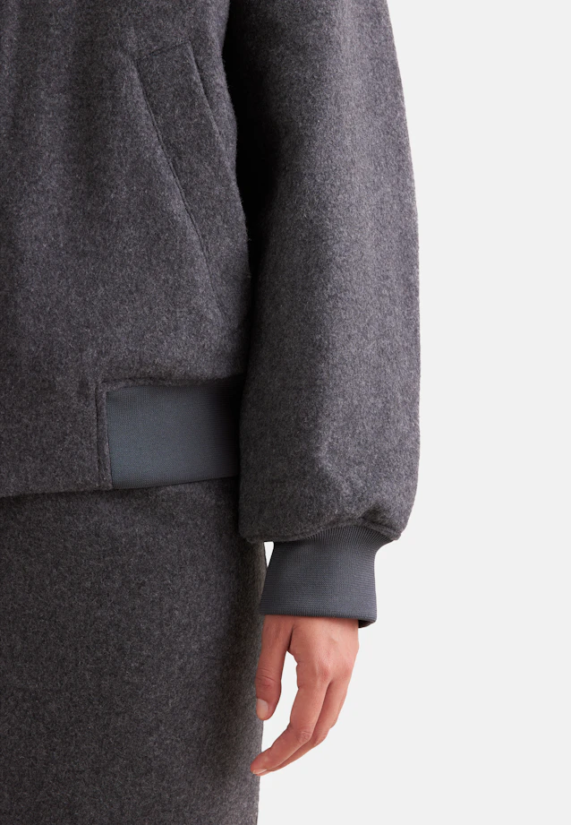 Oversized Blouson in Grau |  Seidensticker Onlineshop