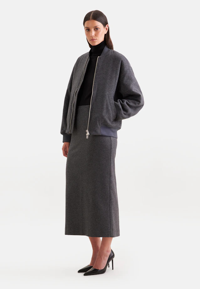 Oversized Blouson in Grau |  Seidensticker Onlineshop