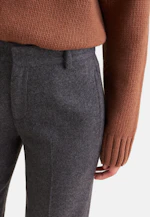 Gerade Hose aus Wolle in Grau |  Seidensticker Onlineshop