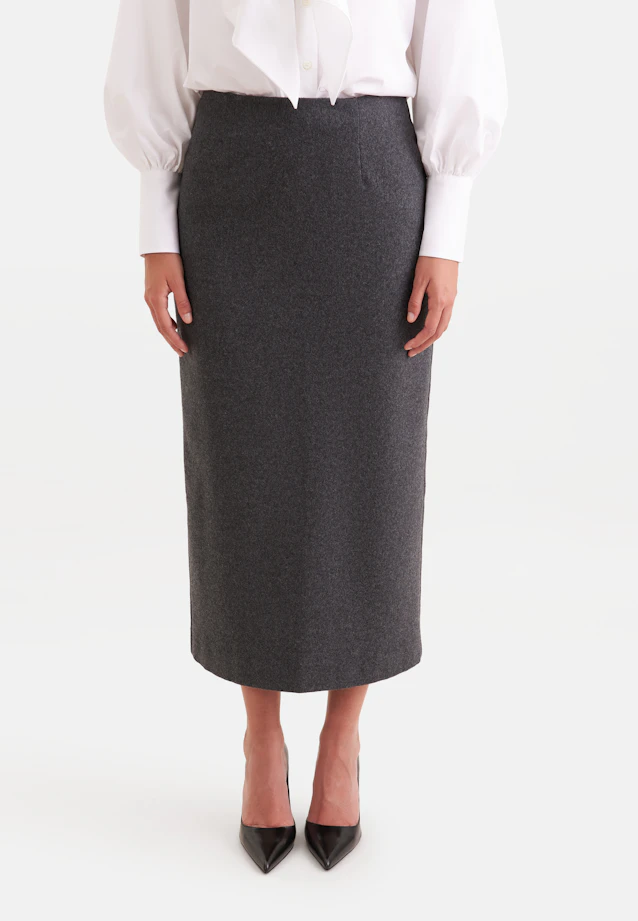 Jacquard Pencilskirt in Grau |  Seidensticker Onlineshop