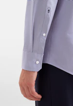 Regular Performance shirt Structure in Mittelblau |  Seidensticker Onlineshop